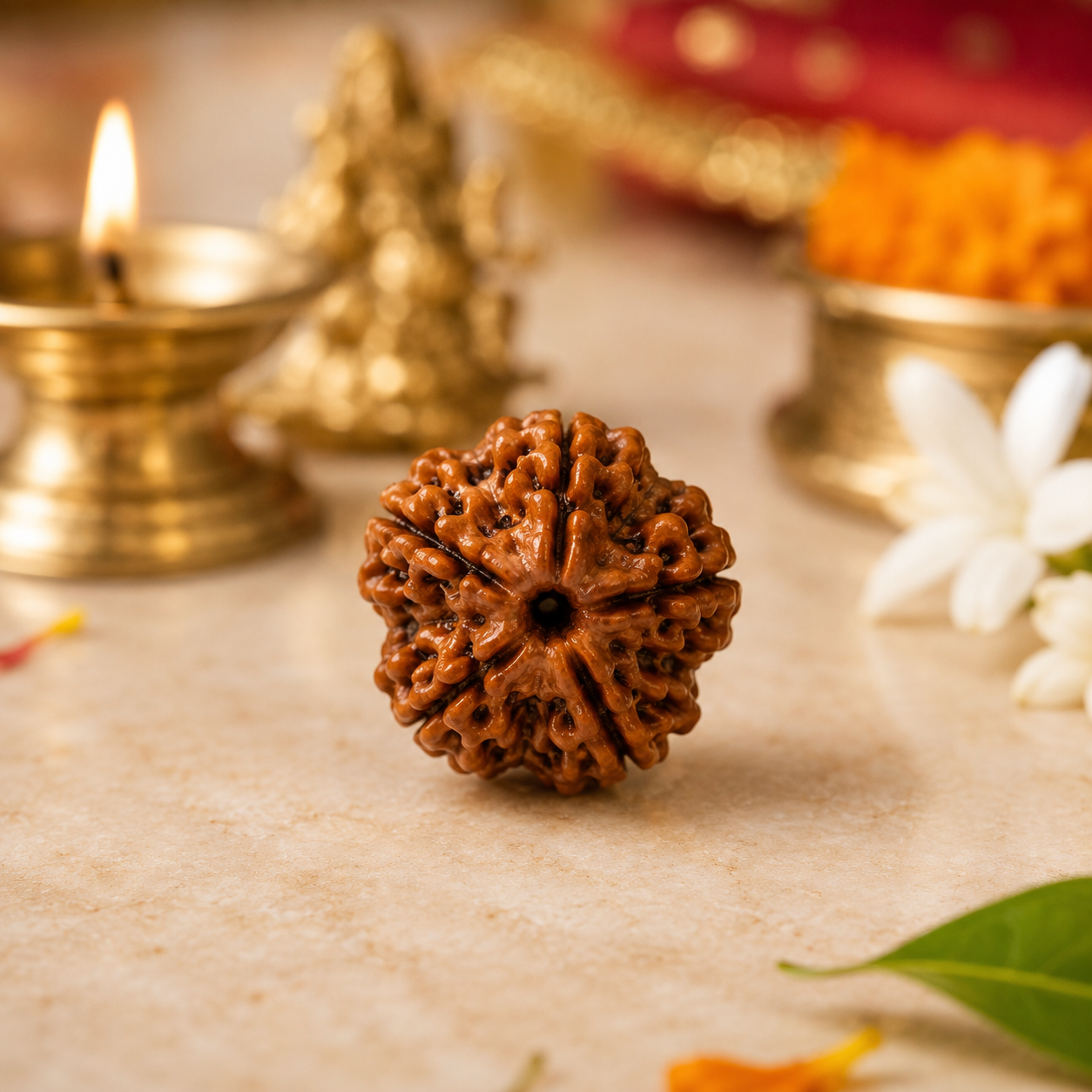 MahalaxmiVastu Energised Energised 5 Mukhi Rudraksha | Sacred Rudraksha Bead