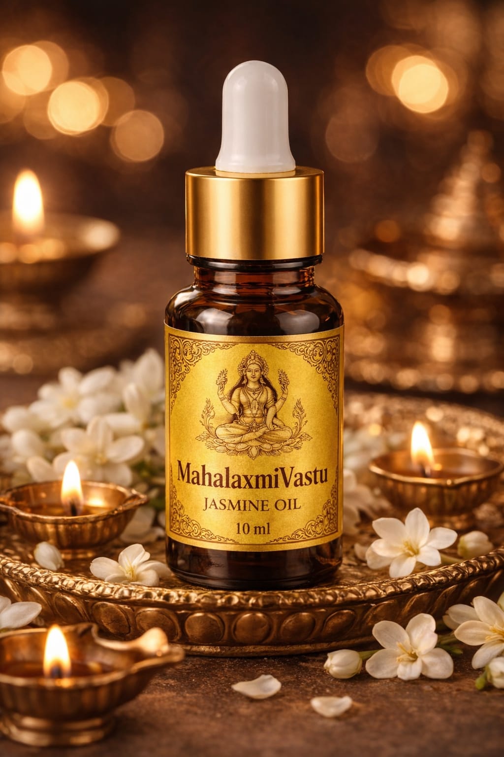 Mahalaxmivastu Jasmine Fragrance Oil – 10 ml