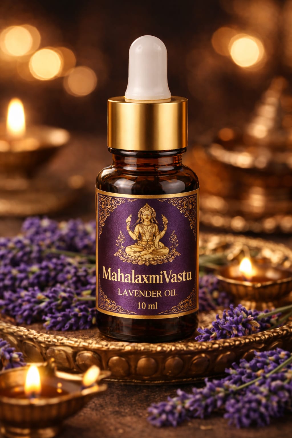 Mahalaxmivastu  Lavender Fragrance Oil – 10 ml