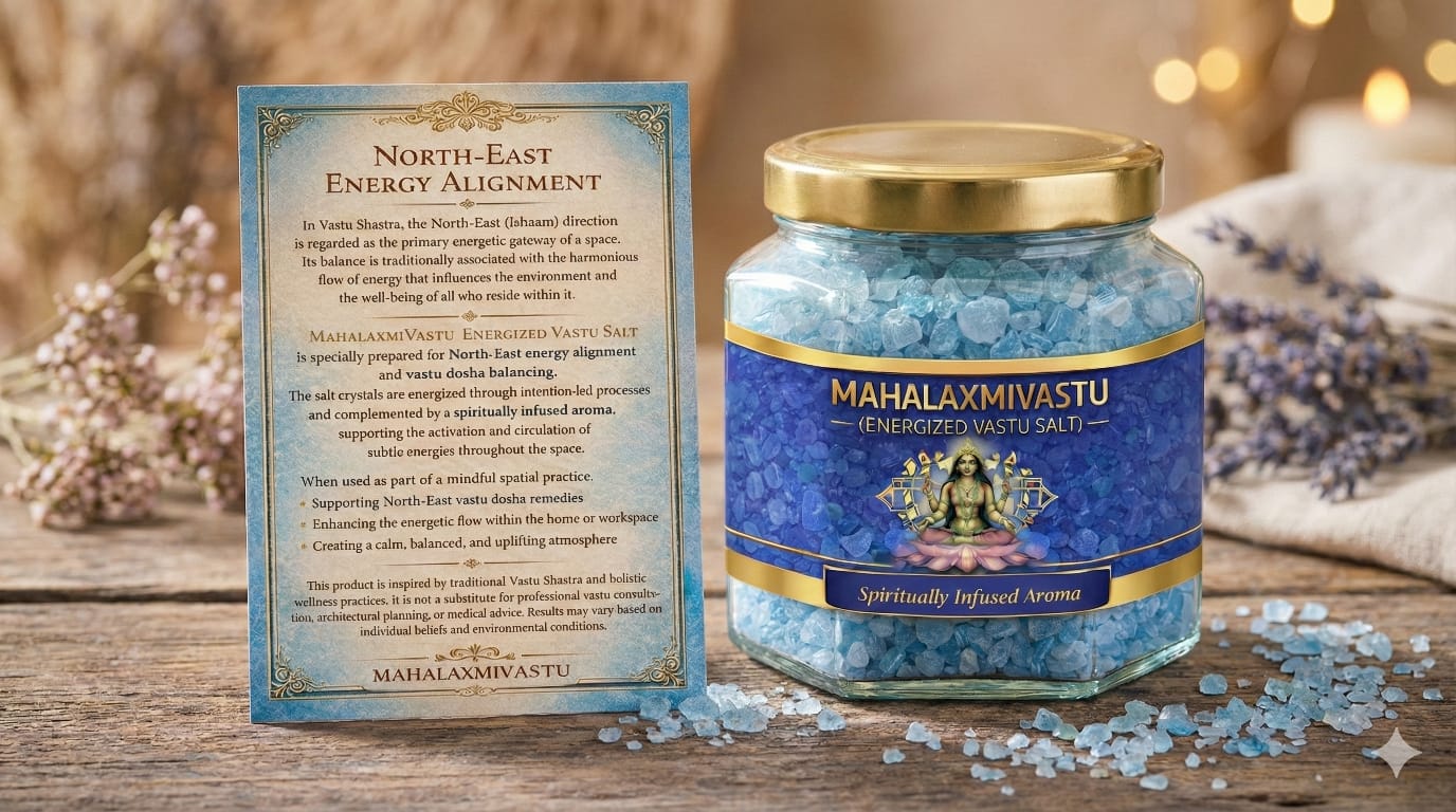 MAHALAXMIVASTU North-East Energy Alignment   Energized Vastu Salt– 350 gms